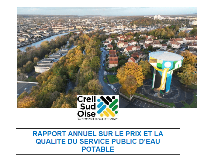 RAPPORT ANNUEL 2023 – SUR LE PRIX ET LA QUALITÉ DU SERVICE PUBLIC D&rsquo;EAU POTABLE