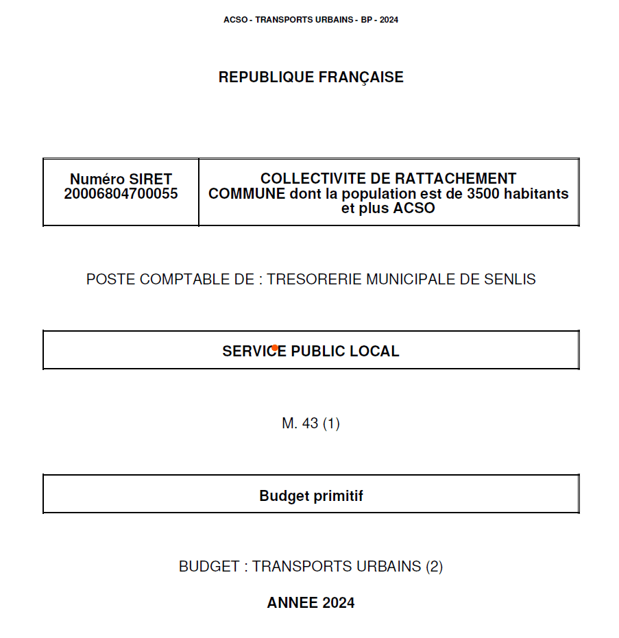 06 – BP 2024 BUDGET TRANSPORTS URBAINS