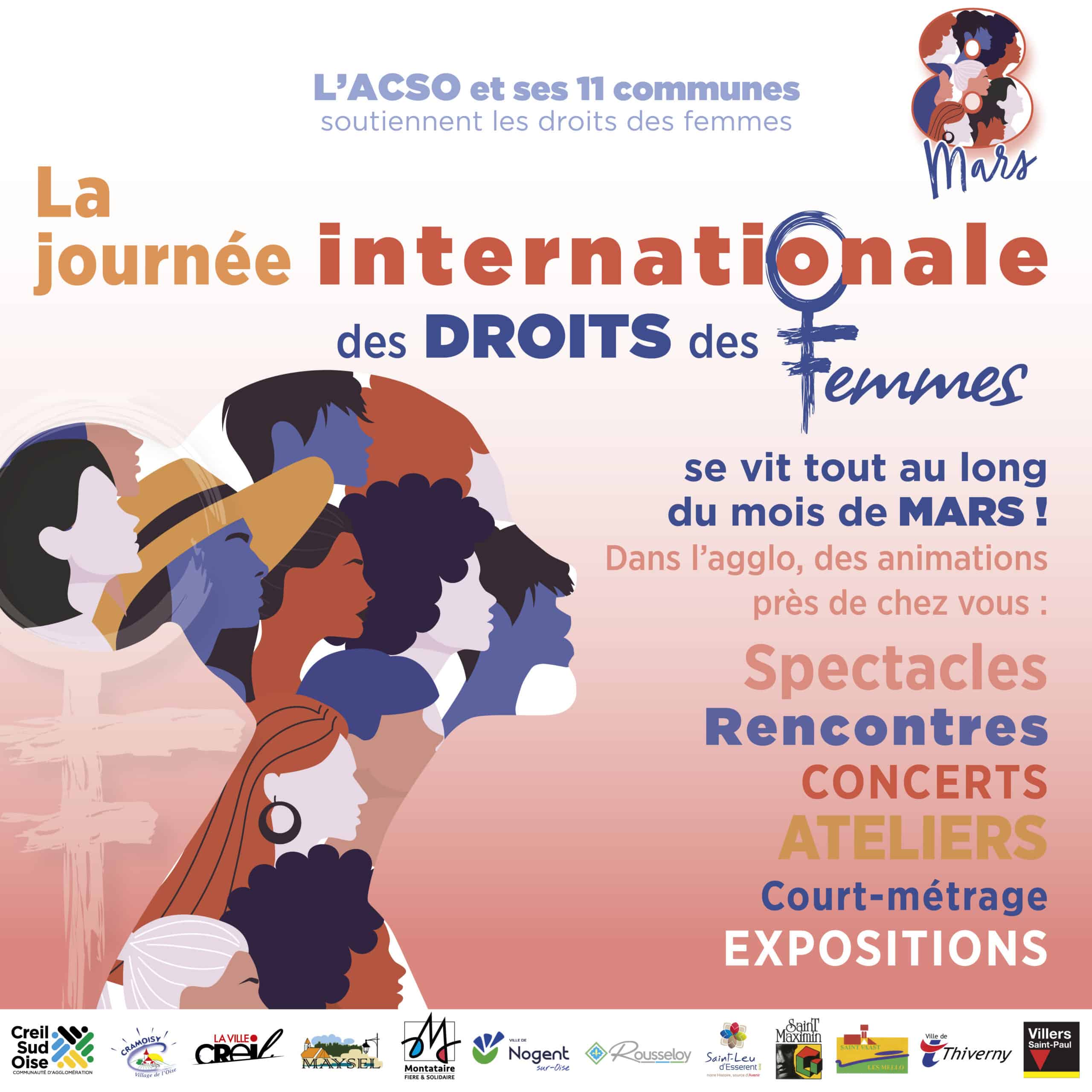8 Mars – Journée internationale du Droit des femmes