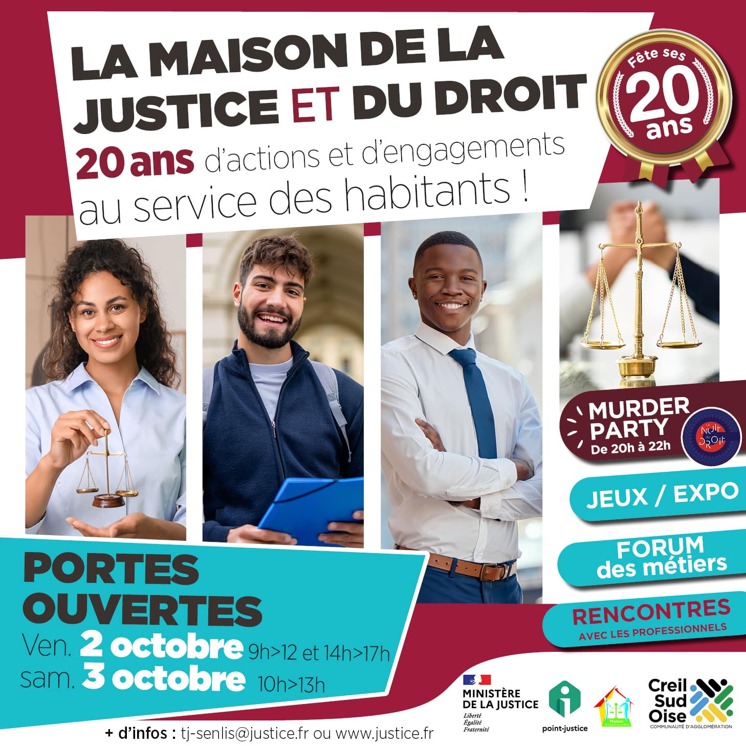 La Maison de la Justice et du Droit vous ouvre ses portes !