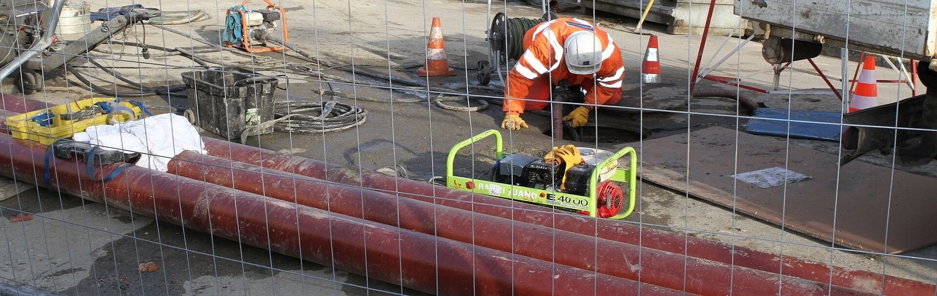 Travaux réseaux assainissement à Creil